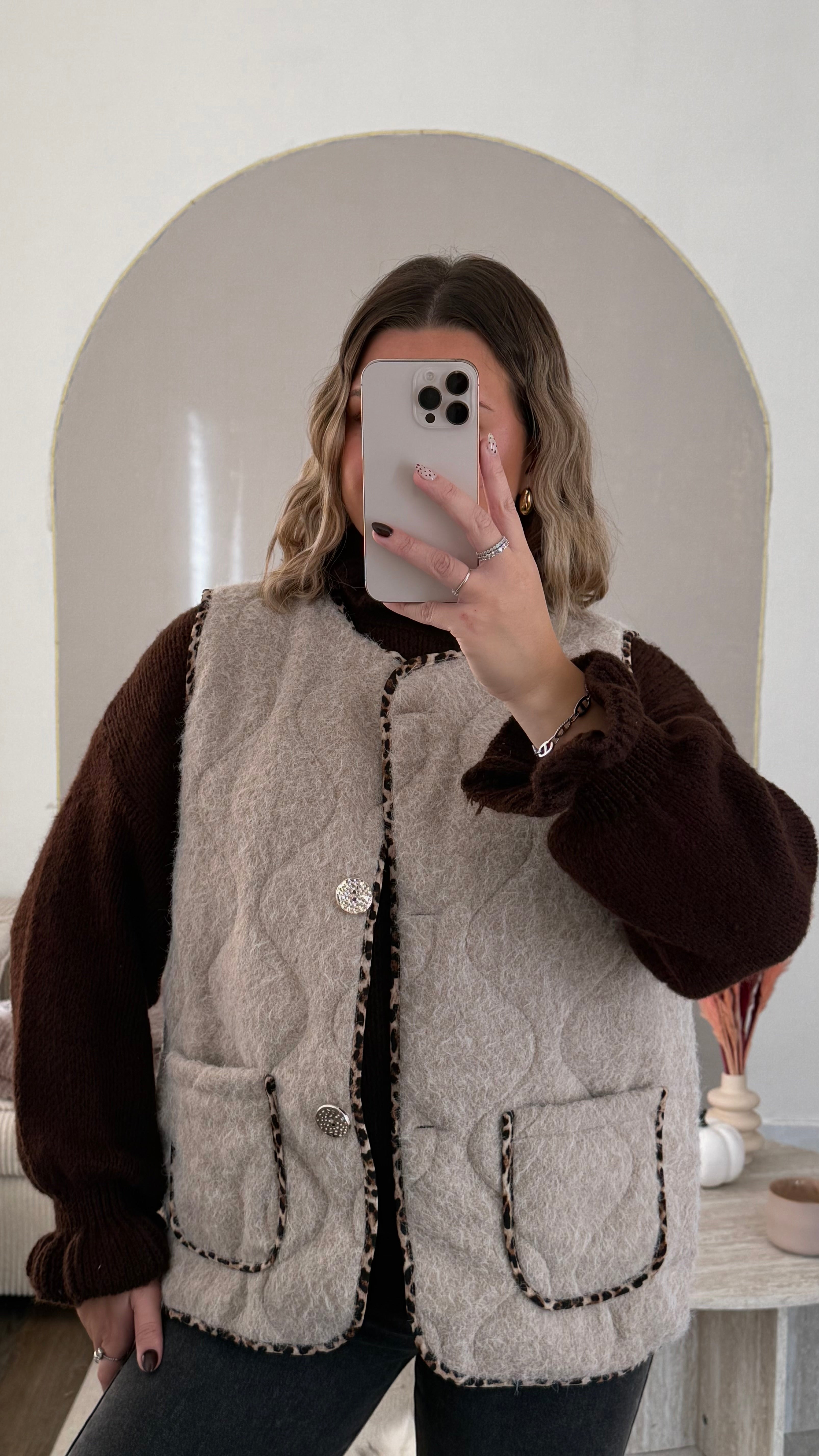 Manteau sans manches Anouck