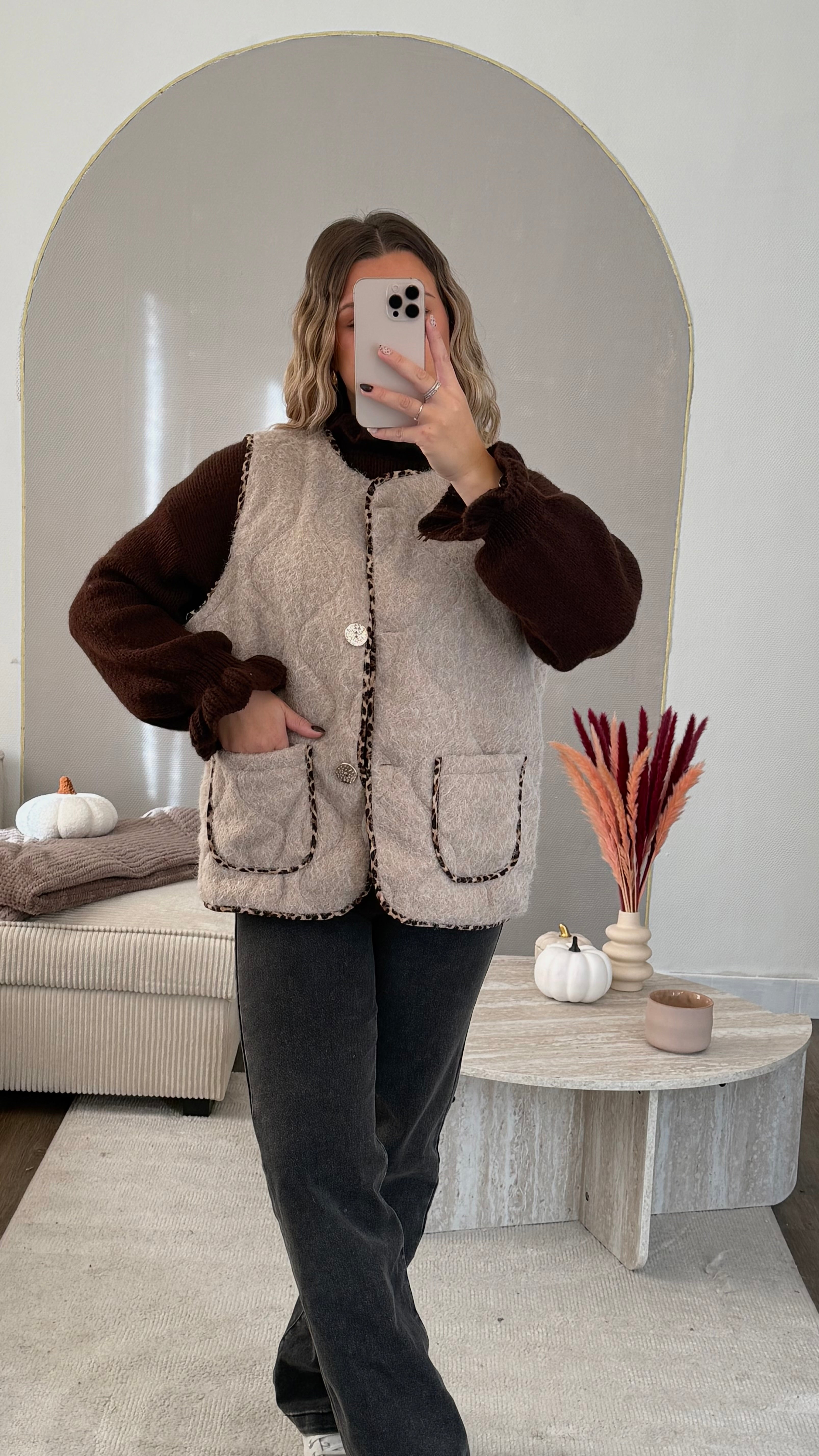 Manteau sans manches Anouck