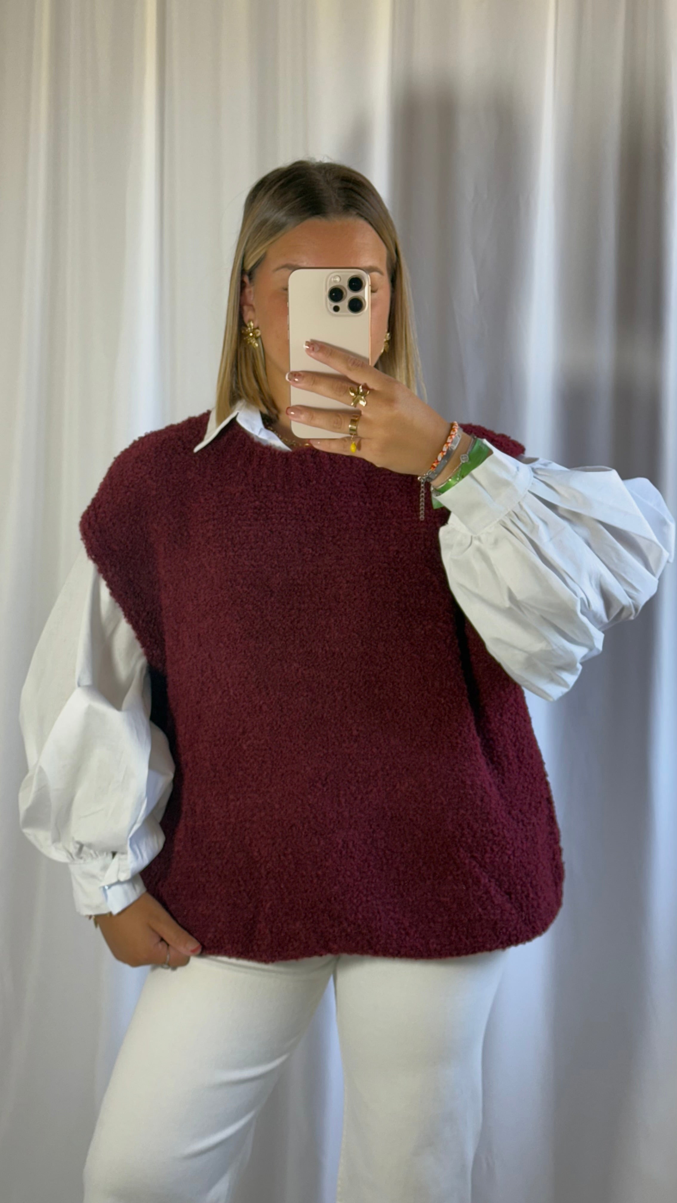 Pull sans manches Christelle