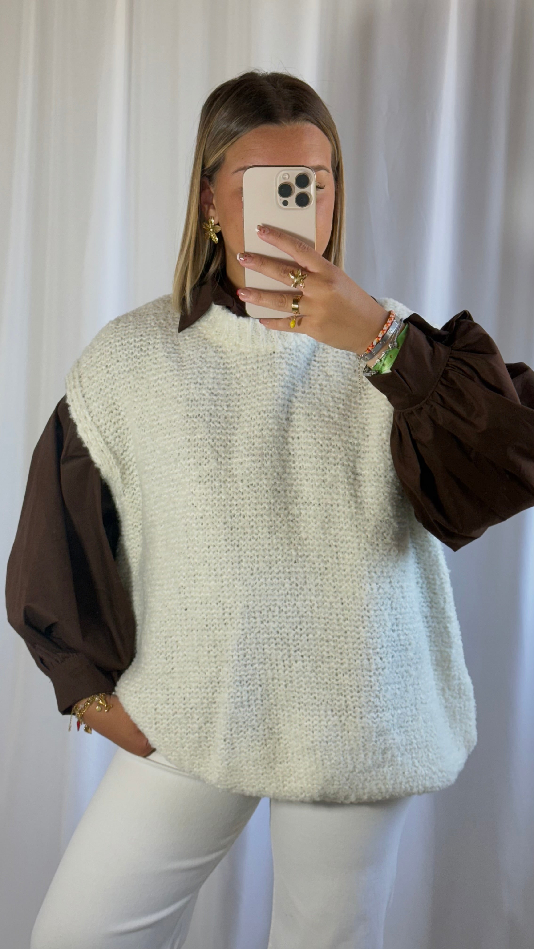 Pull sans manches Christelle