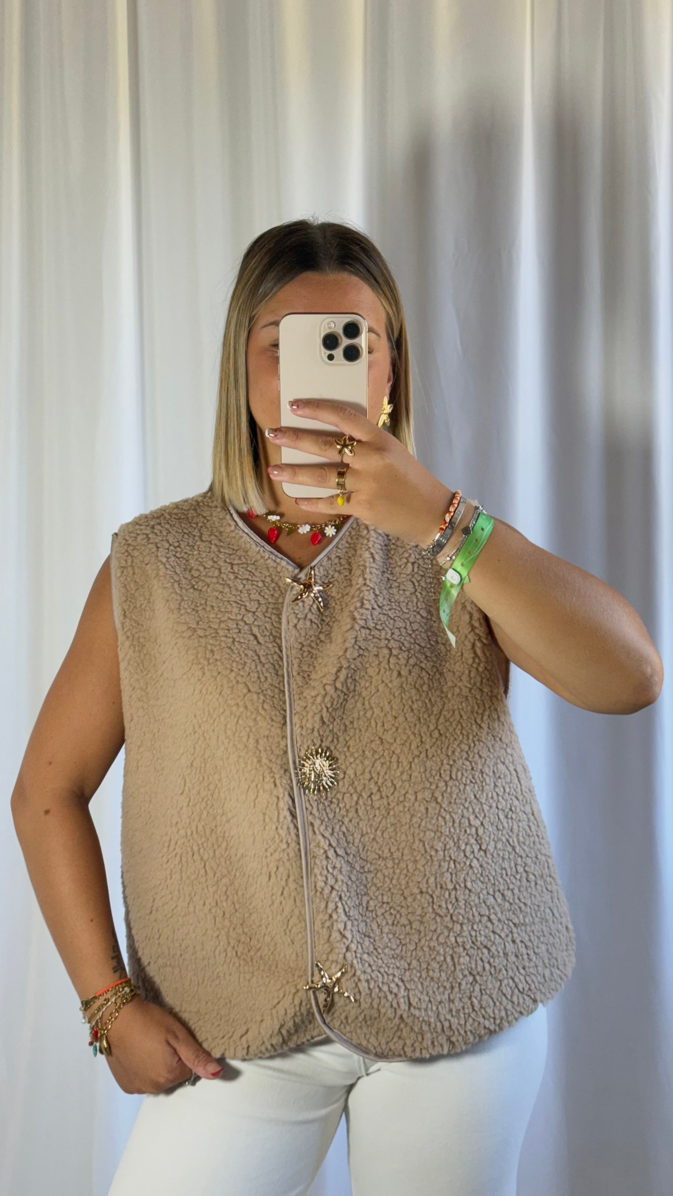 Veste sans manches Pauline